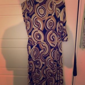 Womens wrap around party dress